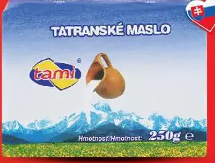 Tami Tatranské maslo 82 %