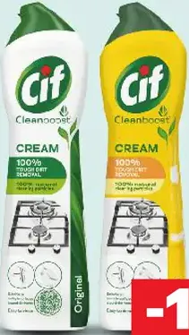 Cif čistiaci prostriedok krém rôzne druhy
