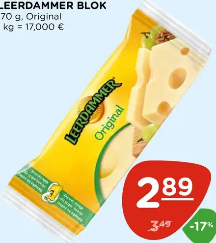Leerdammer blok syr Original