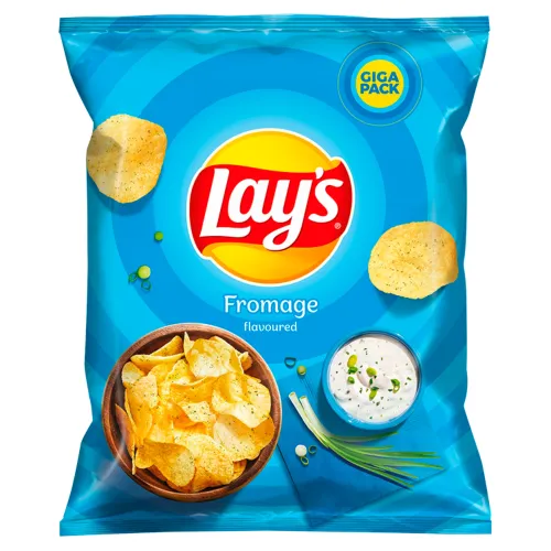 Lay's Vyprážané zemiakové lupienky s príchuťou smotanového syra a bylín