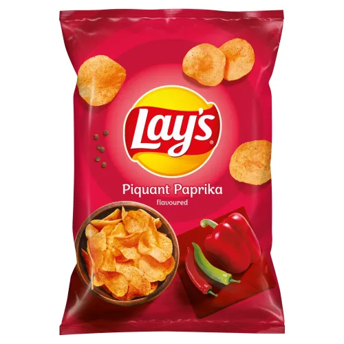 Lay's Vyprážané zemiakové lupienky s príchuťou štipľavej papriky