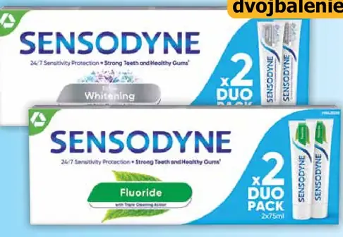Sensodyne zubná pasta rôzne druhy