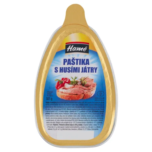 Hamé Nátierka s husacou pečeňou
