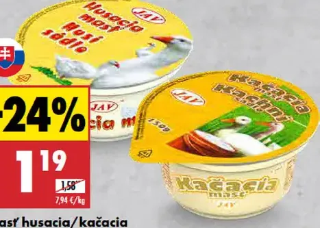JAV husacia masť / kačacia masť