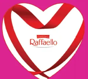 Raffaello srdce pralinky