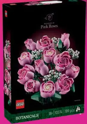 Lego Botanicals kytica ružových ruží