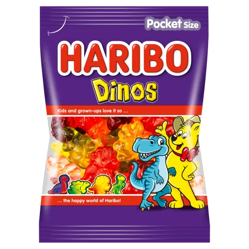 Haribo Dinos želé dinosaury s ovocnými príchuťami