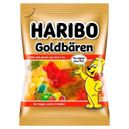 Haribo Goldbären želé medvedíky s ovocnými príchuťami