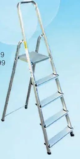 Hliníkové schodíky 5 stupňov