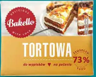 Bakello margarín na pečenie Tortowa
