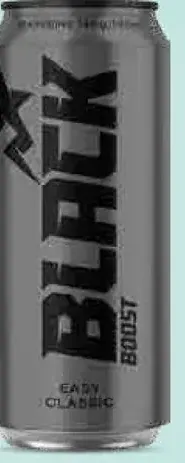 Energetický nápoj Black Energy Boost plechovka