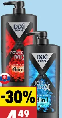 Dixi Man sprchový gél Power Mix