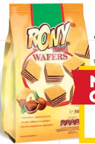 Rony oblátky s krémom rôzne druhy