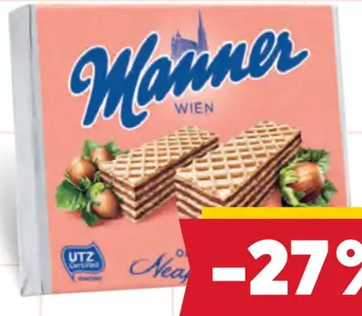 Manner oblátky rôzne druhy