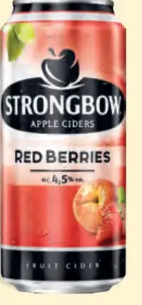 Strongbow ciders rôzne druhy plechovka