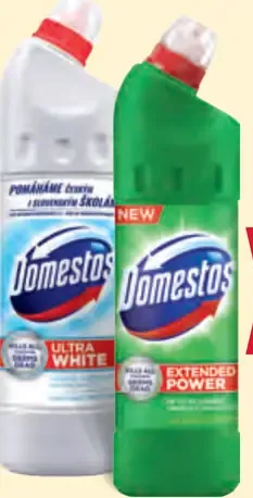 Domestos tekutý WC čistič rôzne druhy