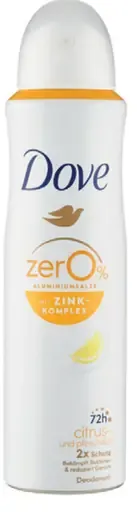 Dove Zero% dámsky dezodorant v spreji