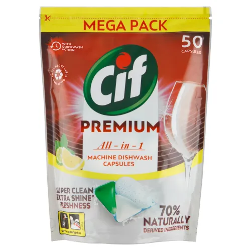 Cif Premium All in 1 Lemon tablety do umývačky riadu
