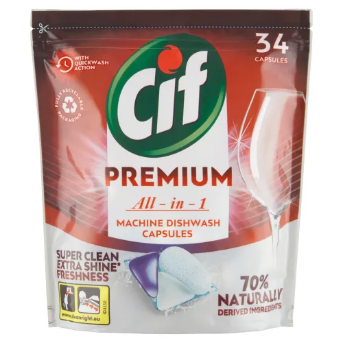 Cif Premium All in 1 tablety do umývačky riadu