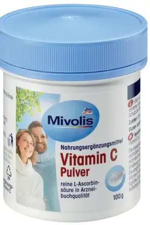 Mivolis Vitamin C prášok výživový doplnok