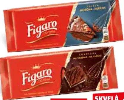 Figaro čokoláda 2 druhy