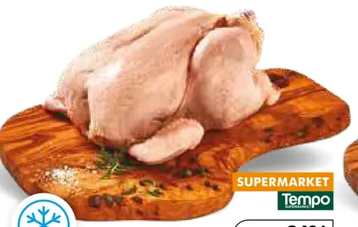 Tempo Kurča bez drobov hlboko zmrazené