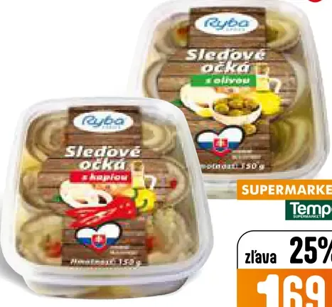 Rybex Sleďové očká 2 druhy