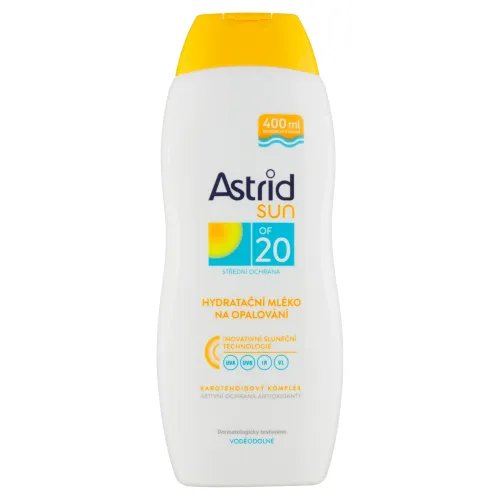 Astrid Sun Hydratačné mlieko na opaľovanie OF