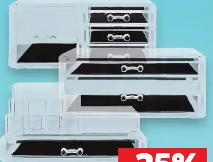 LIV&BO organizér na kozmetiku rôzne druhy