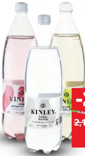 Kinley limonáda rôzne druhy