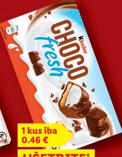 Kinder Tronky oplátky s krémovou náplňou