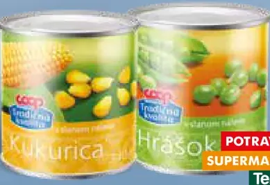 Coop Jednota kukurica sterilizovaná