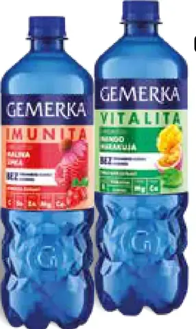 Gemerka ochutená minerálna voda 2 druhy