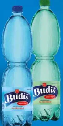Budiš perlivá minerálna voda 2 druhy