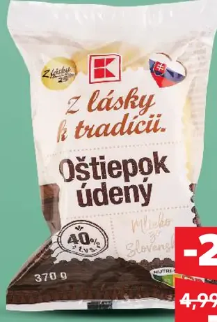 Oštiepok údený 40 % syr