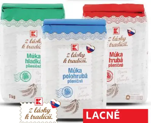 Eidská pekáreň Pšeničná múka rôzne druhy