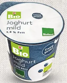 K‑Classic Bio biely jogurt jemný 3,8 % tuku