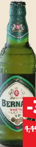 Bernard svetlé pivo plechovka