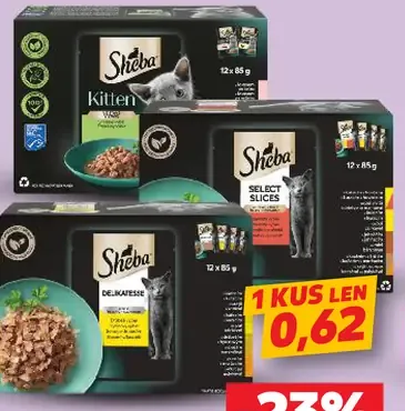 Sheba kapsičky pre mačky 2 druhy