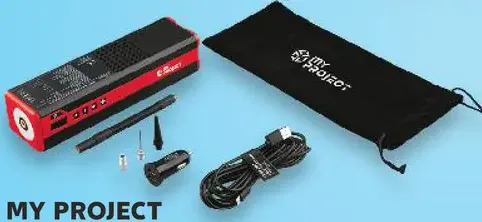 My Project prenosný kompresor