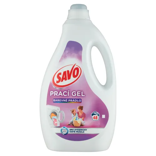 Savo Gél na pranie na farebné oblečenie 48 praní