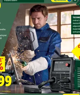 Parkside Invertorová zváračka