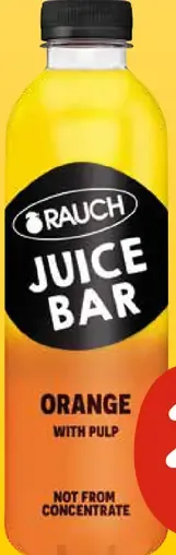 Rauch Juice Bar Orange with pulp džús