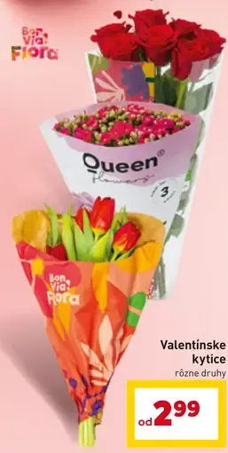 Bon Via Flora valentínske kytice