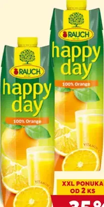 Rauch Happy Day džús pomaranč 100 %