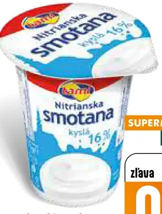 Nitránska smotana kyslá 16%
