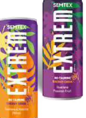 Semtex Energy energetický nápoj Extreme plechovka