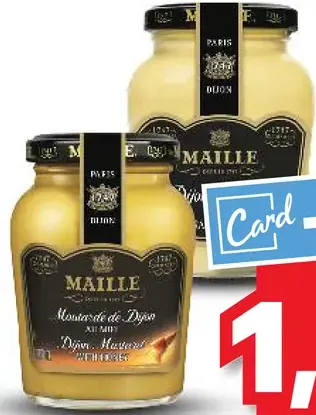 Maille horčica rôzne druhy