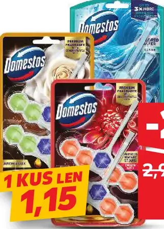 Domestos WC blok rôzne druhy