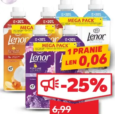 Lenor aviváž rôzne druhy